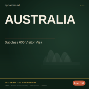 Australia Visit Visa Guide — Premium